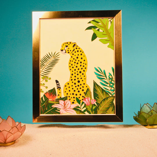 "Cheetah" Cloisonné Craft Kit