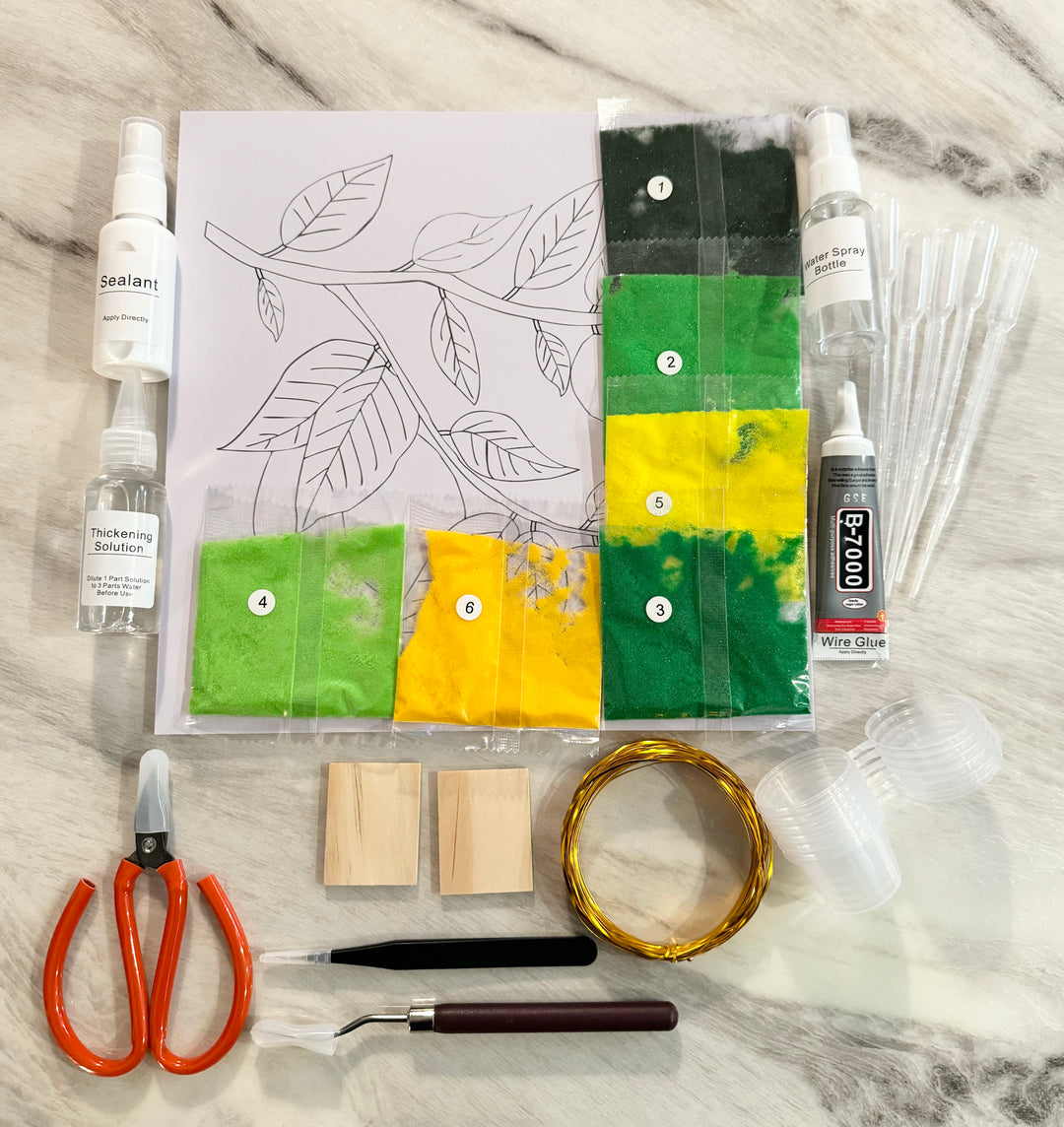 "Lemon" Cloisonné Craft Kit