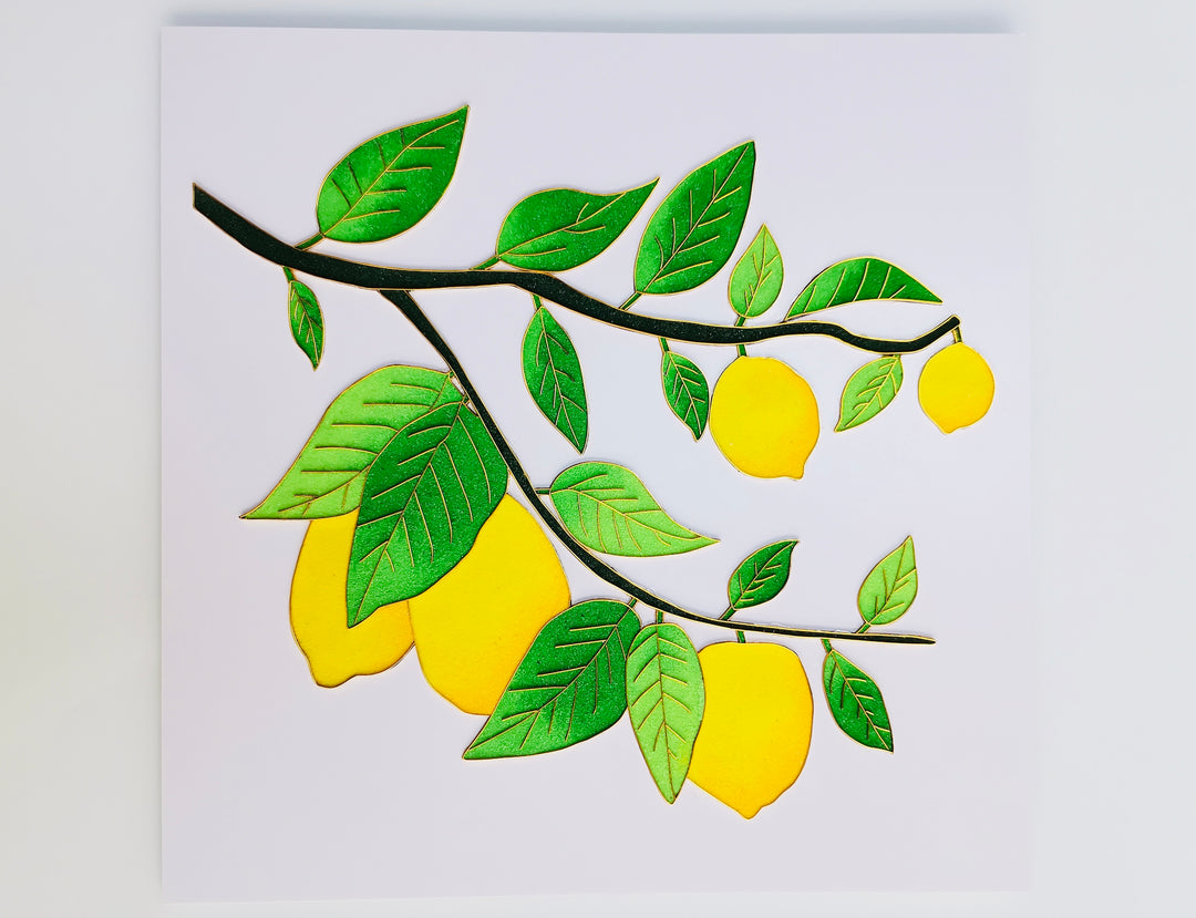 "Lemon" Cloisonné Craft Kit
