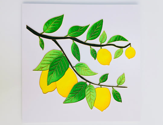 "Lemon" Cloisonné Craft Kit