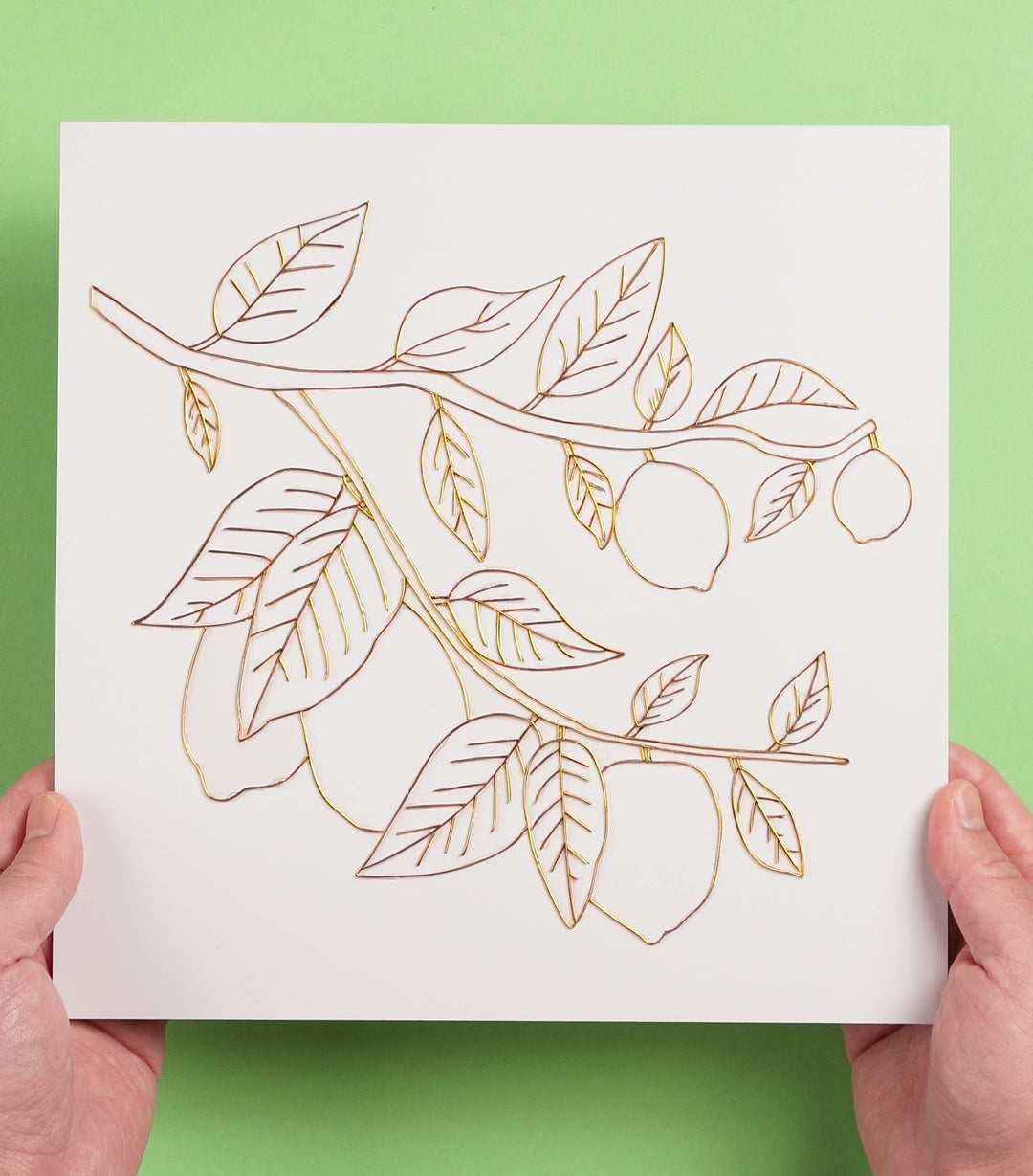 "Lemon" Cloisonné Craft Kit