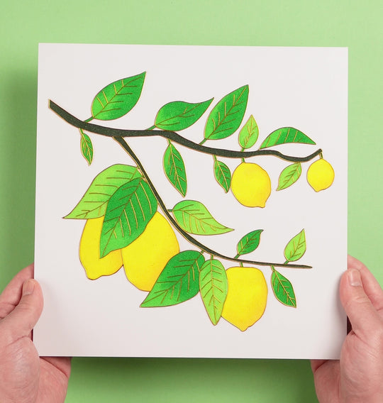 "Lemon" Cloisonné Craft Kit